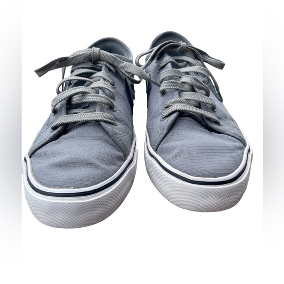 Converse Star Replay Ox Gray & Navy, Unisex, Men’s 8.5/Women’s 10 - Picture 4 of 8